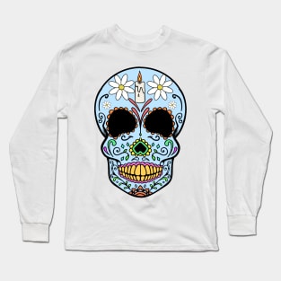 Mexican Skull Dia de los muertos Day of the dead Long Sleeve T-Shirt